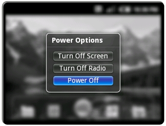 Andoid shutdown